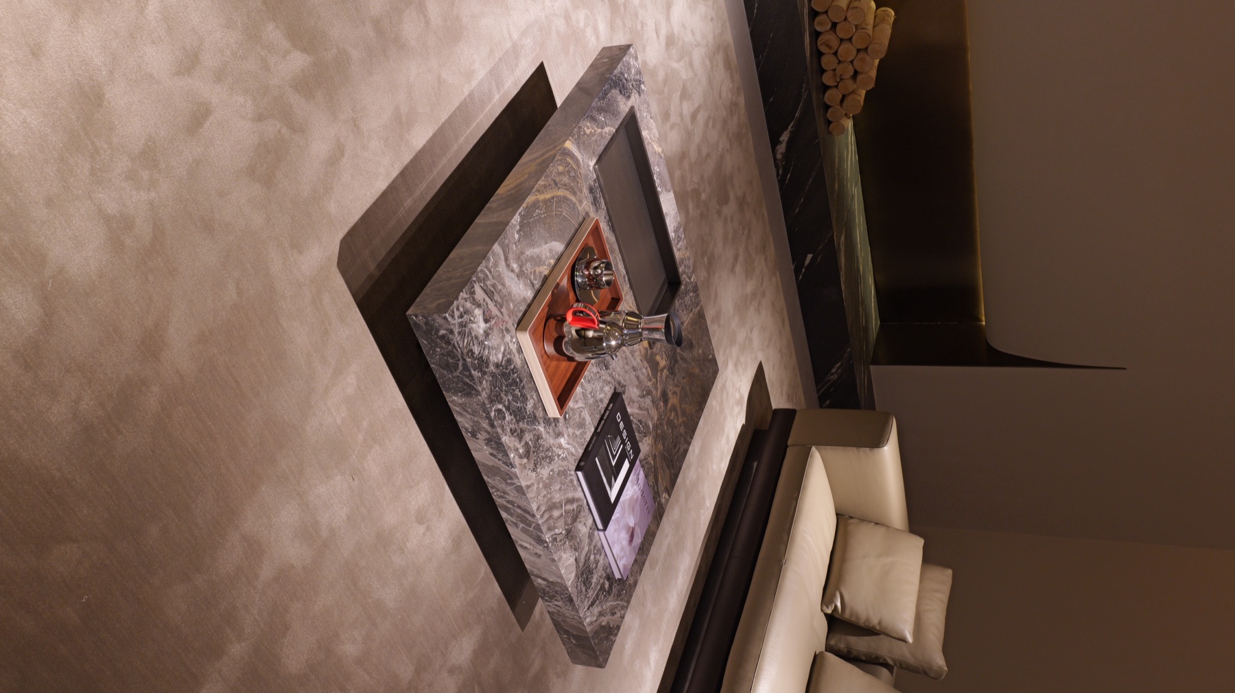 Venice Brown Coffee Table
