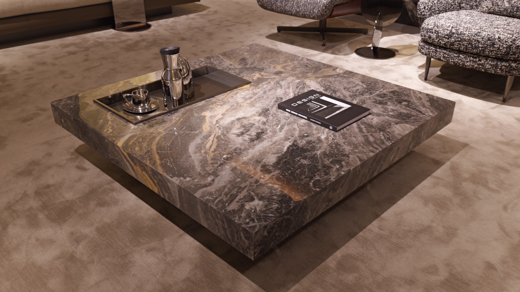 Venice Brown Coffee Table 3