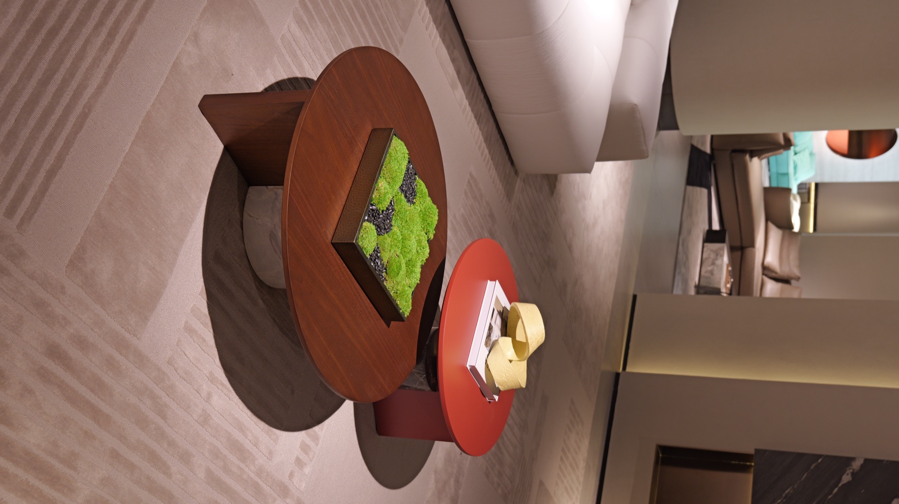 Wood Grain Coffee Table