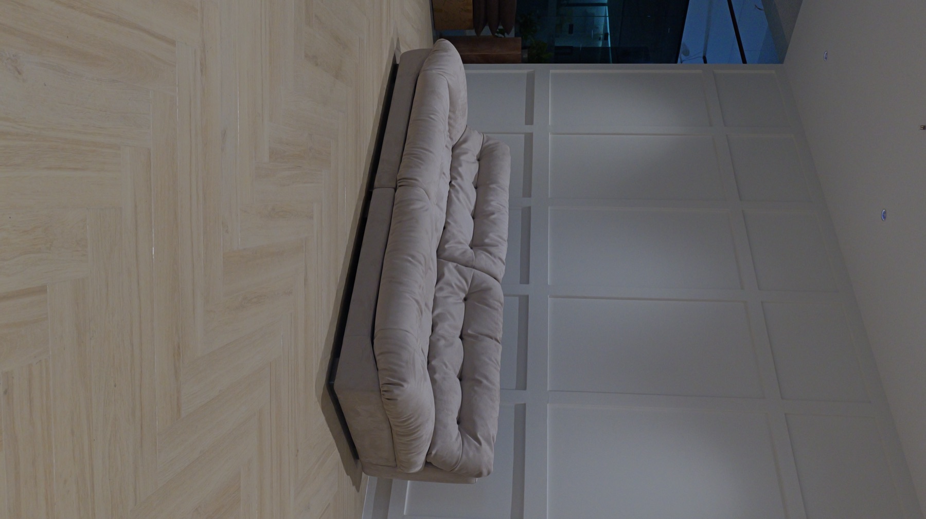 Matte Fabric Sofa 2