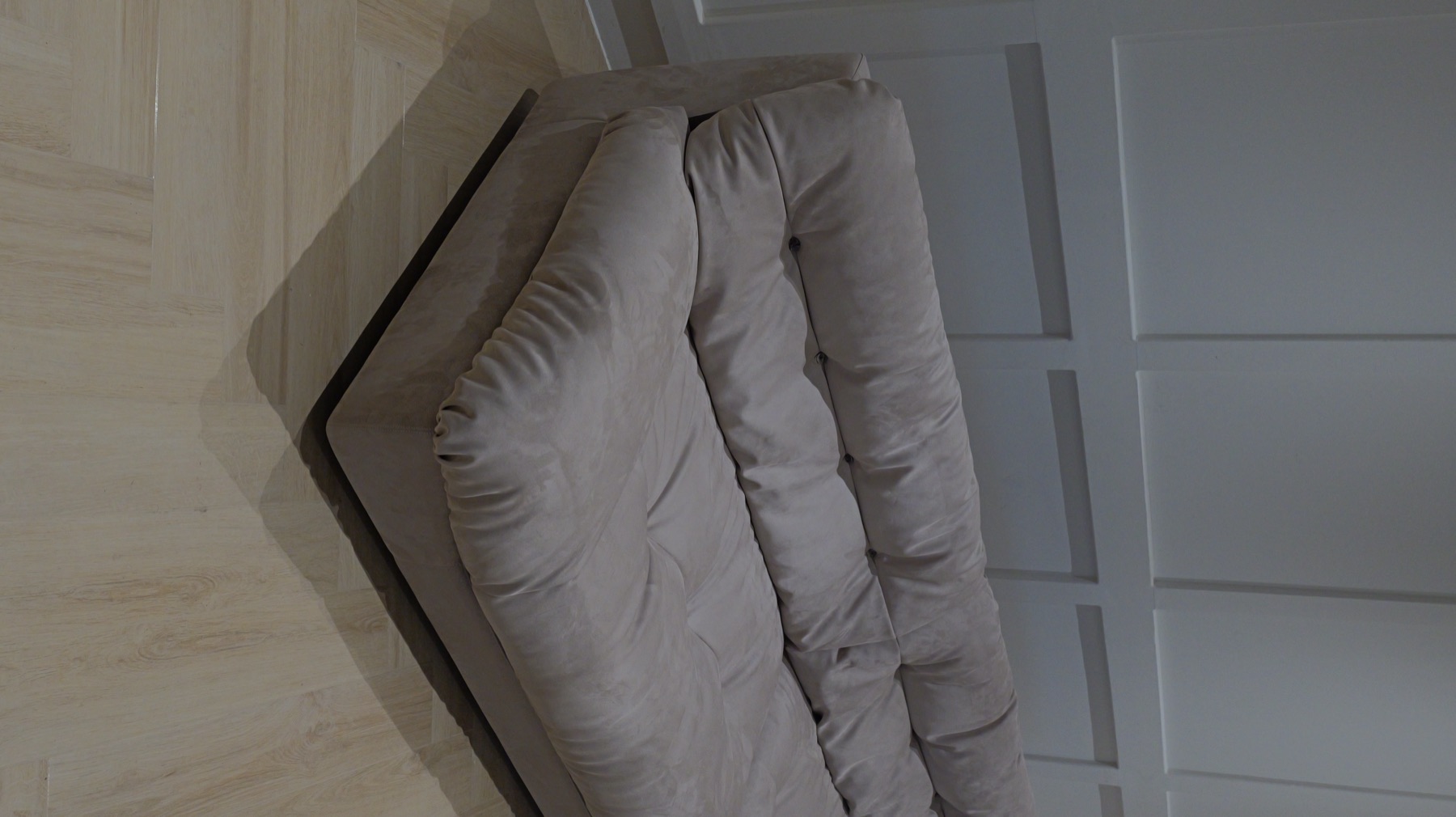 Matte Fabric Sofa 5