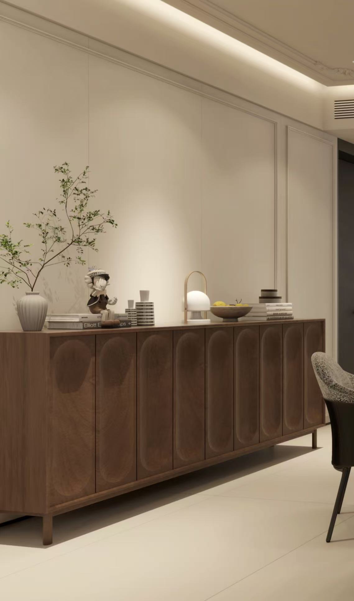 Black Walnut Furniture Customization 055